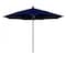 California Umbrella 11' Black Aluminum Market Patio Umbrella, Sunbrella True Blue 194061333488 - alternate 1